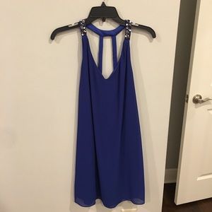 Blue dress