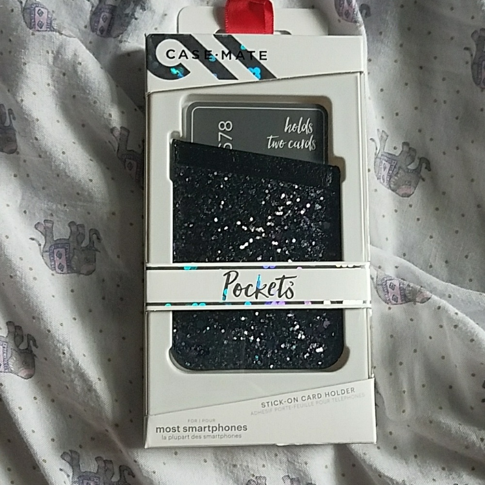 Stick-on Card Holder for Phone