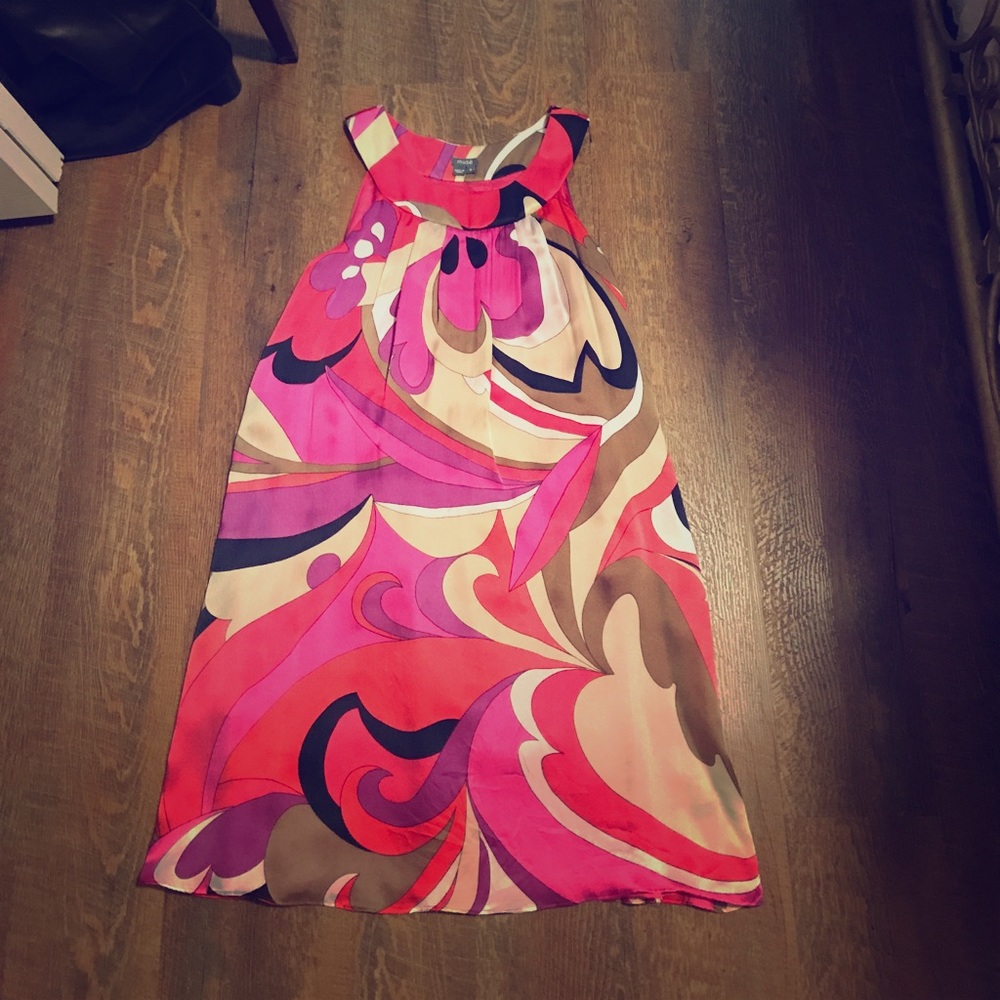 Pucci style flowy dress