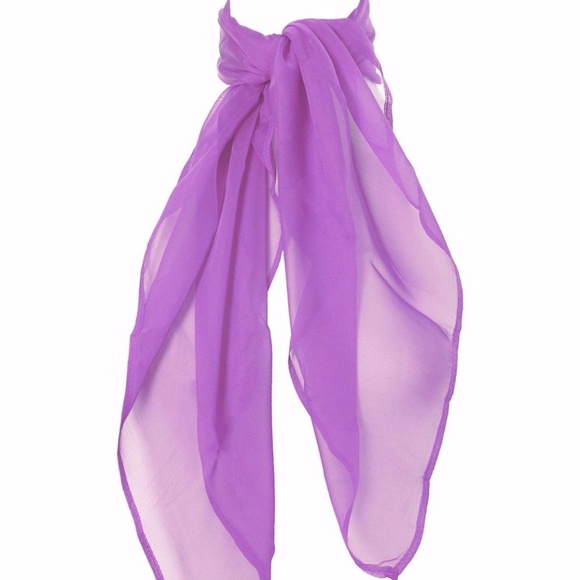 Purple hair scarf Clearance