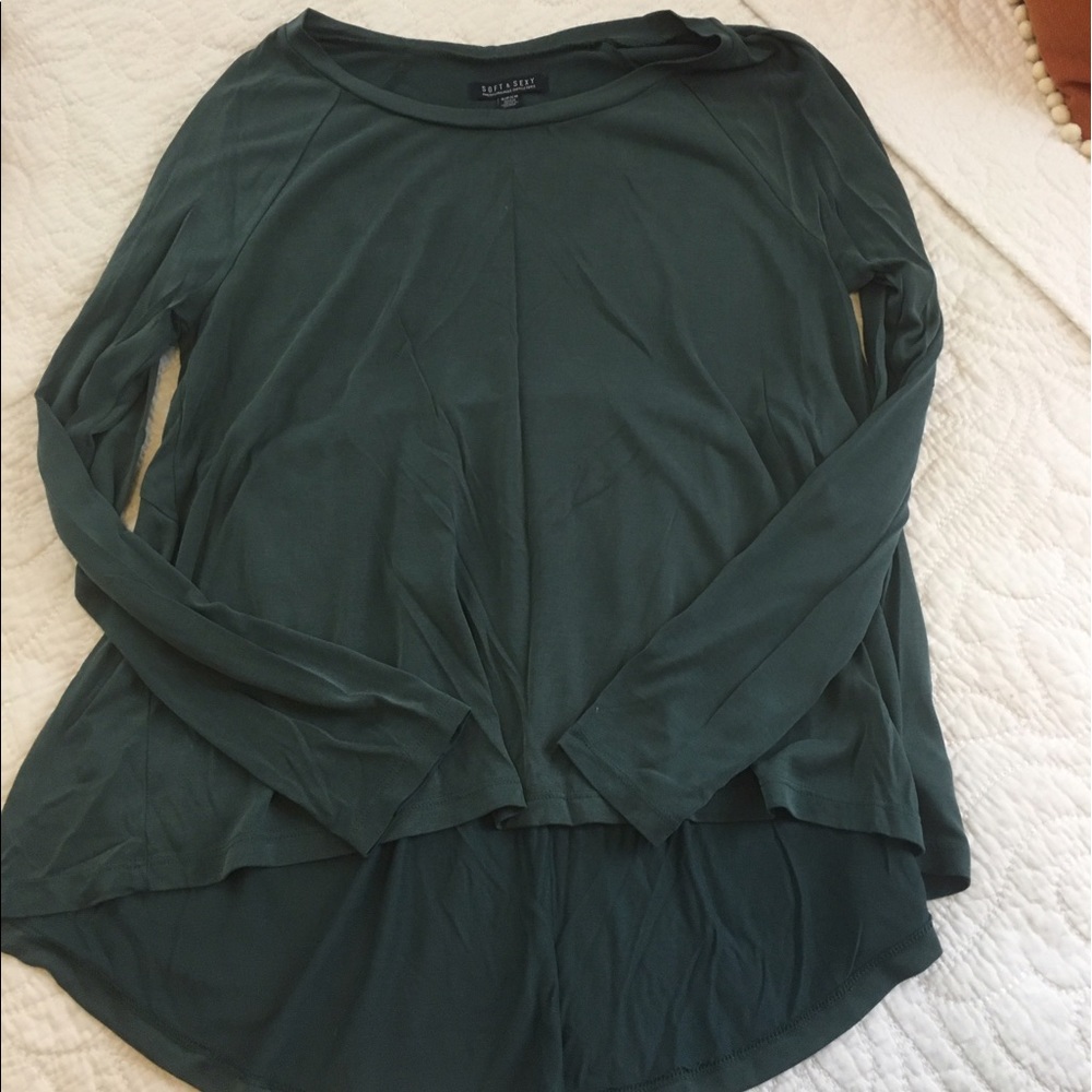 Soft & Sexy American Eagle Dark Green long sleeve