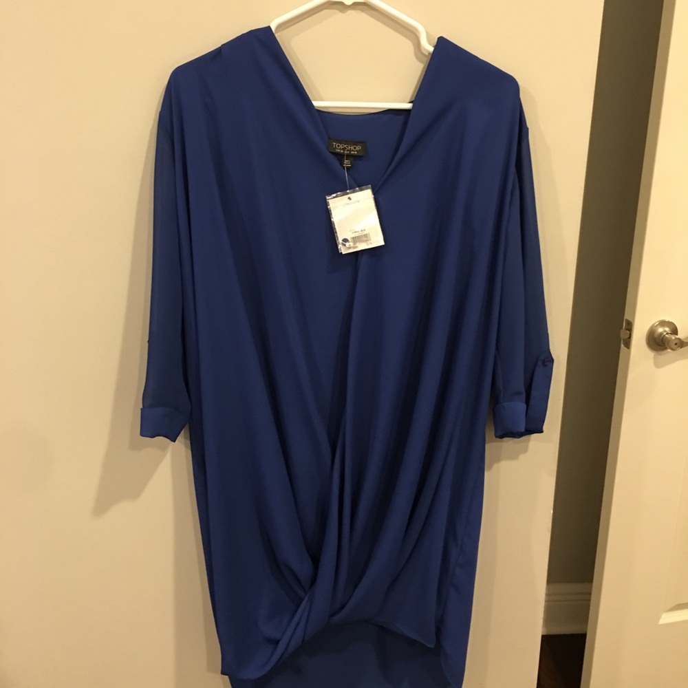 Blue dress