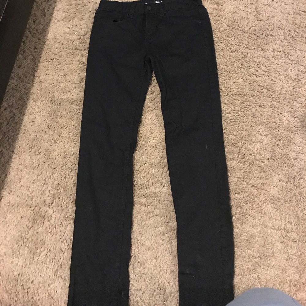 Black skinny jeans