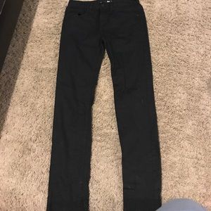 Black skinny jeans