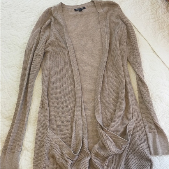 American Eagle Outfitters Sweaters - American Eagle Tan Neutral Sweater Cardigan