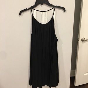 Black and white summer dress