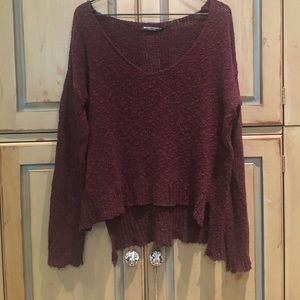 Brandy Melville Maroon Sweater