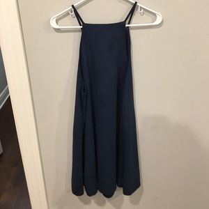 Navy blue dress