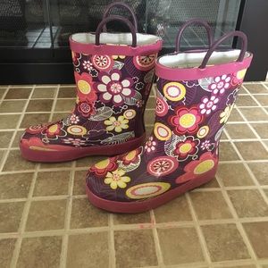 Girls rain boots