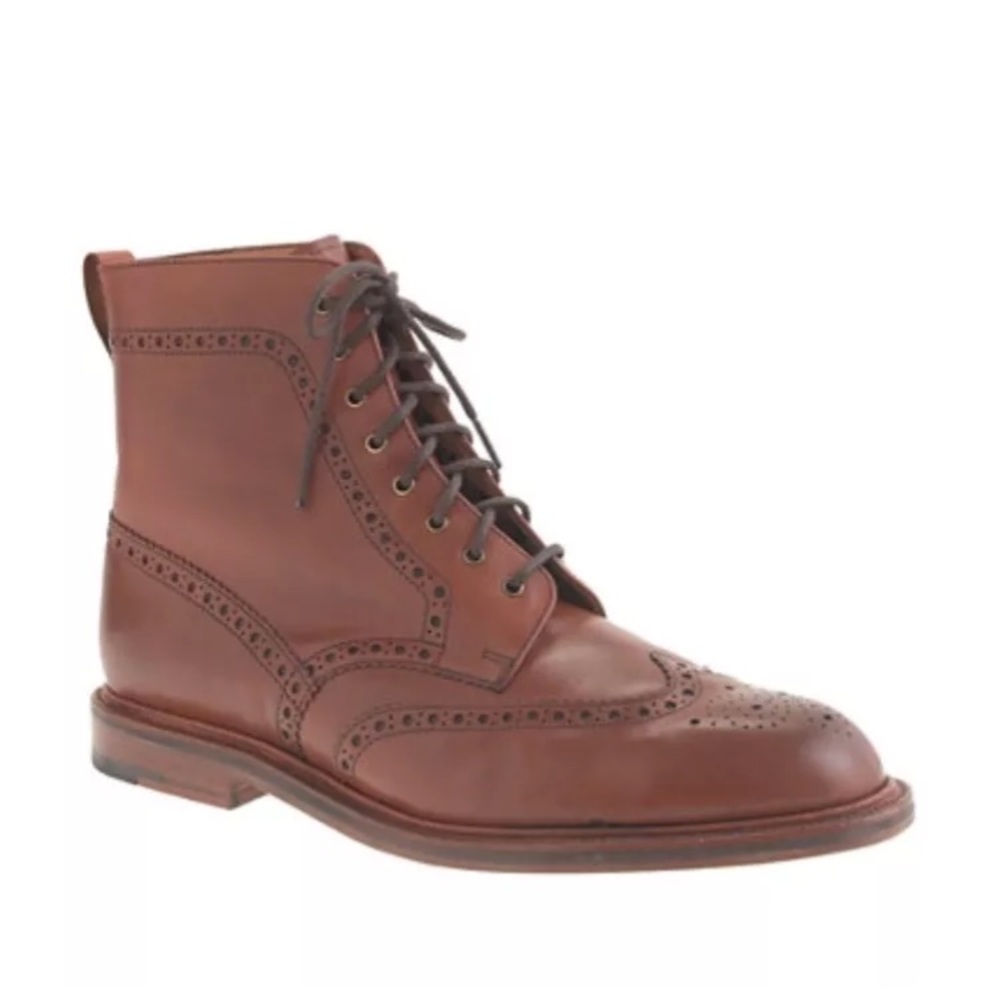 NEW Alfred Sargent X Jcrew brogue boots