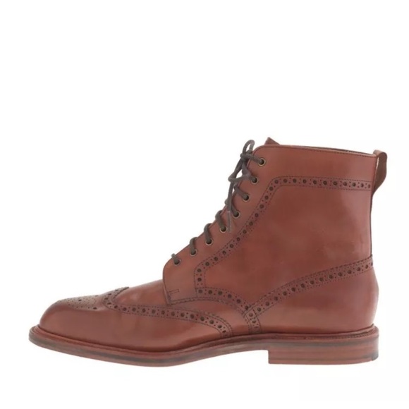 NEW Alfred Sargent X Jcrew brogue boots - Picture 3 of 8