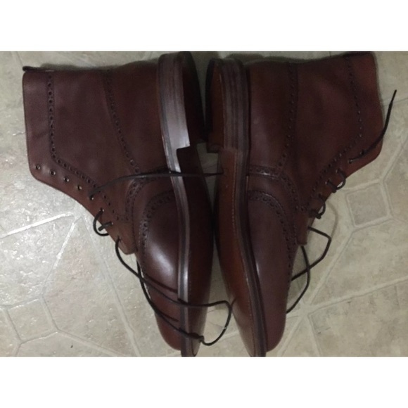 NEW Alfred Sargent X Jcrew brogue boots - Picture 5 of 8