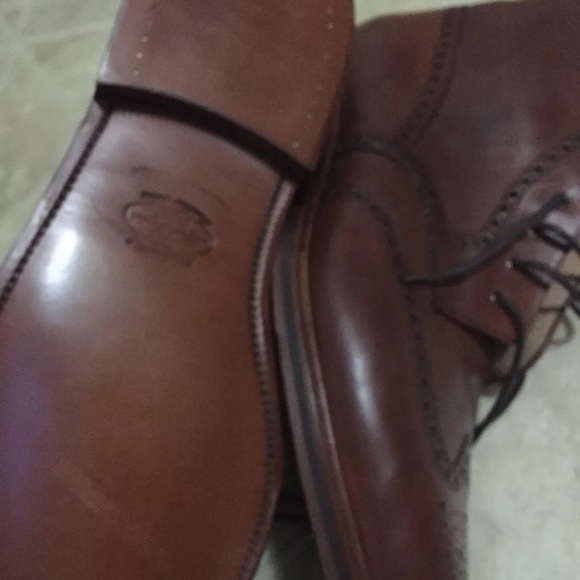 NEW Alfred Sargent X Jcrew brogue boots - Picture 6 of 8