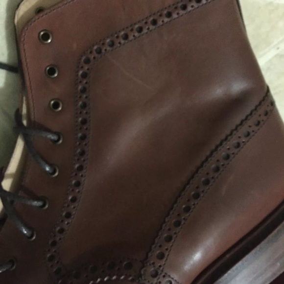 NEW Alfred Sargent X Jcrew brogue boots - Picture 8 of 8
