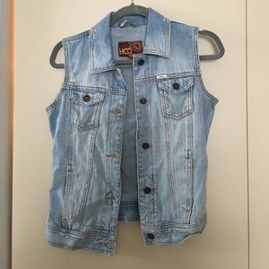 Hollister Jean Vest
