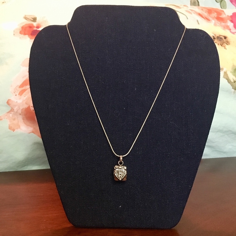 Silver necklace