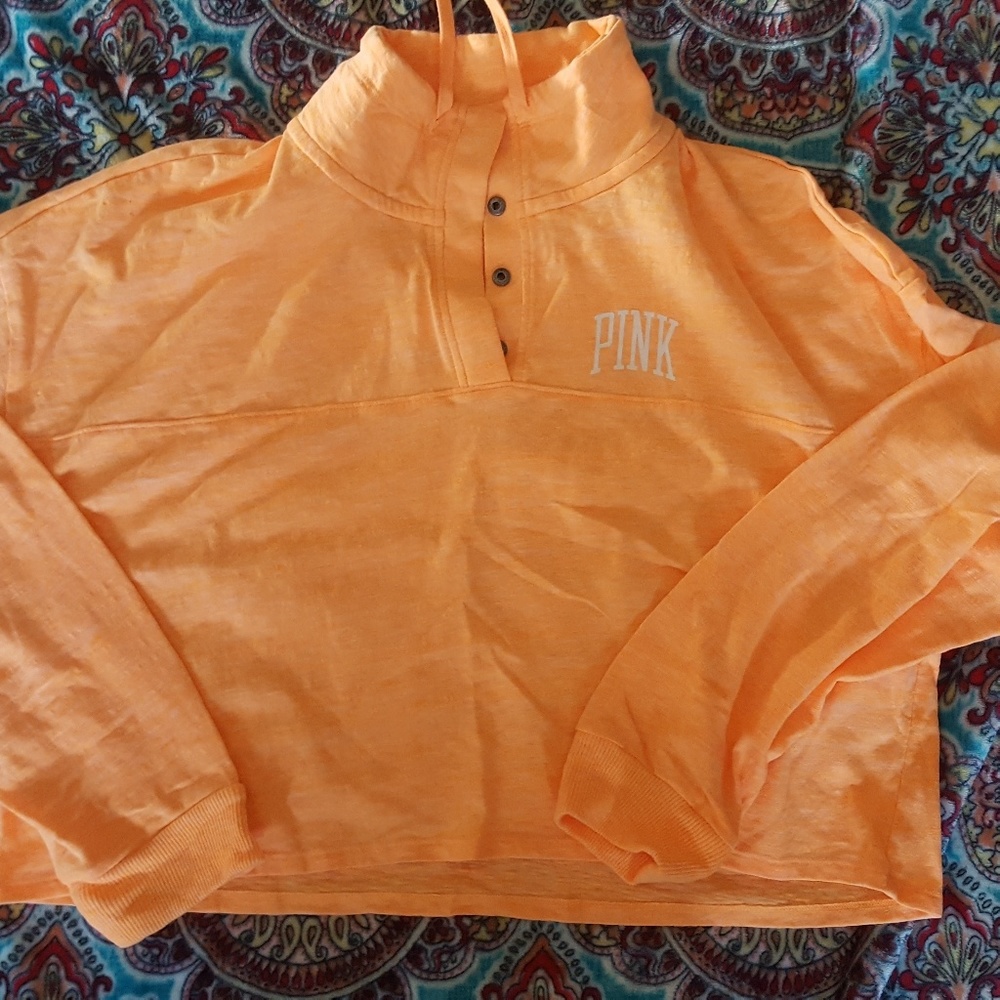 VS PINK CROPPED SWEATER