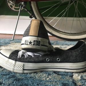Heather grey converse