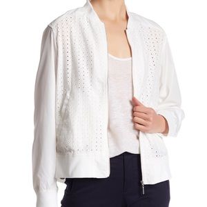 Nylon full zip jacket