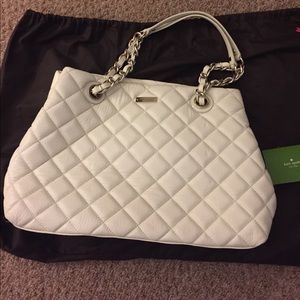 KATE SPADE authentic genuine leather tote bag