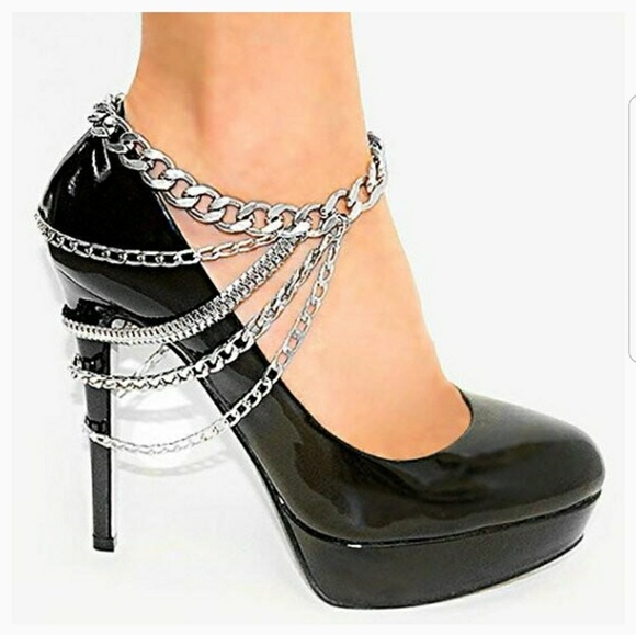 🚩LAST1 Multi-chain anklet - Picture 2 of 2