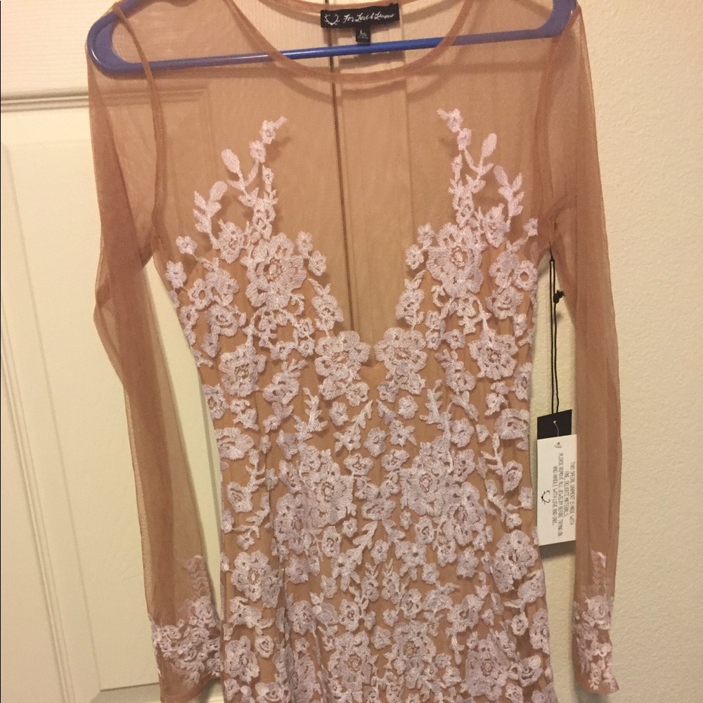 For Love and Lemon dress, brand new with tags