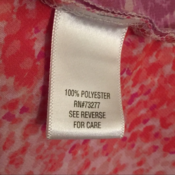 Apt. 9 Kimono Sleeve Blouse Multi Color Md - Picture 8 of 8