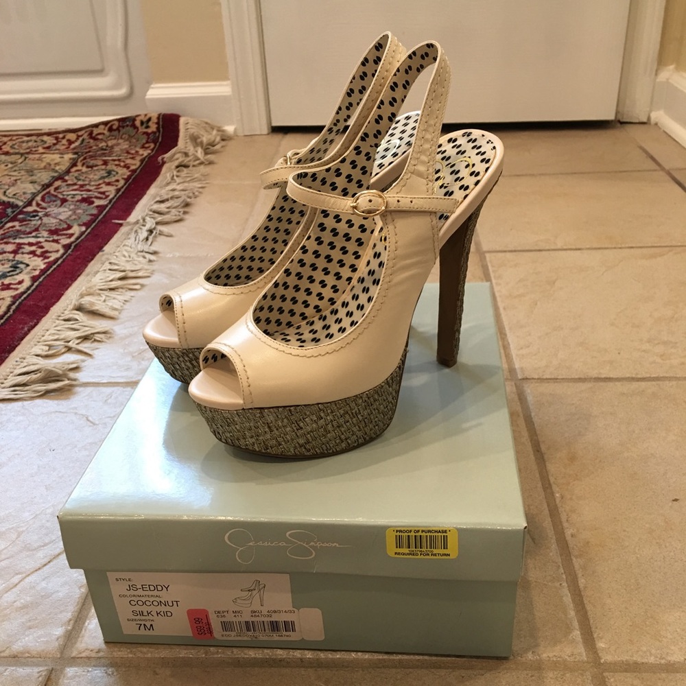 Jessica Simpson heels. Size 7
