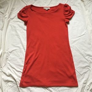 Forever 21 Ruffled Sleeve Shift Dress