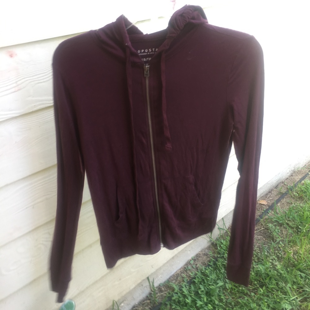 Maroon jacket