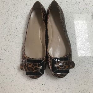 Franco Sarto Shoes- leopard print size 7.5