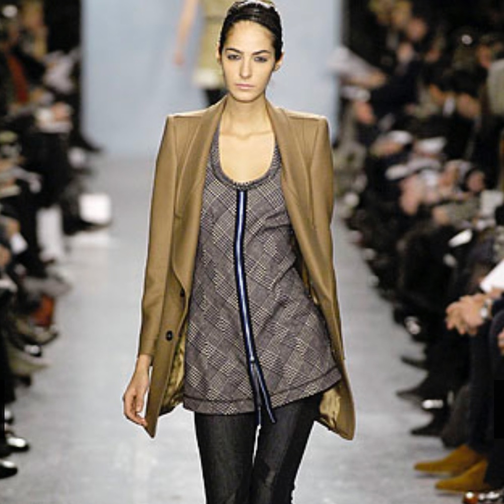 Derek Lam Runway front zipper dress!💙
