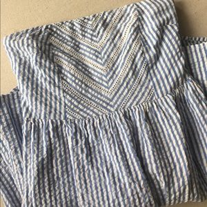 Old navy seersucker striped dress