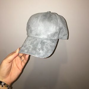 Suede hat