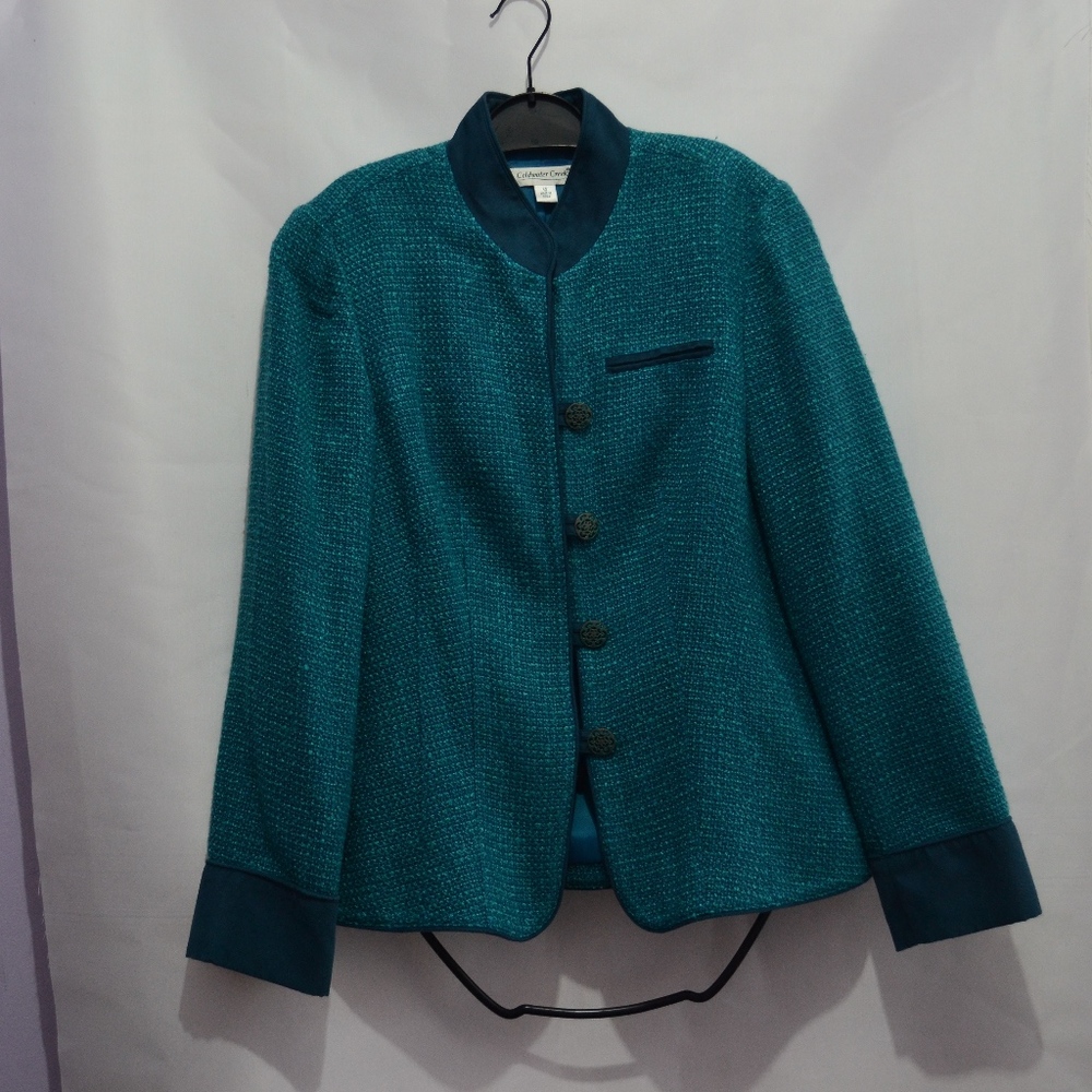 Turquoise Coldwater Creek Blazer