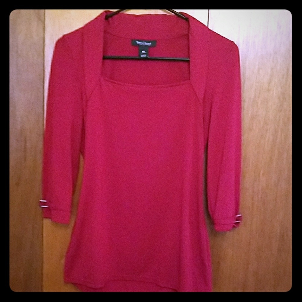 White House Black Market 3/4 sleeve top