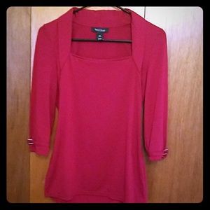 White House Black Market 3/4 sleeve top