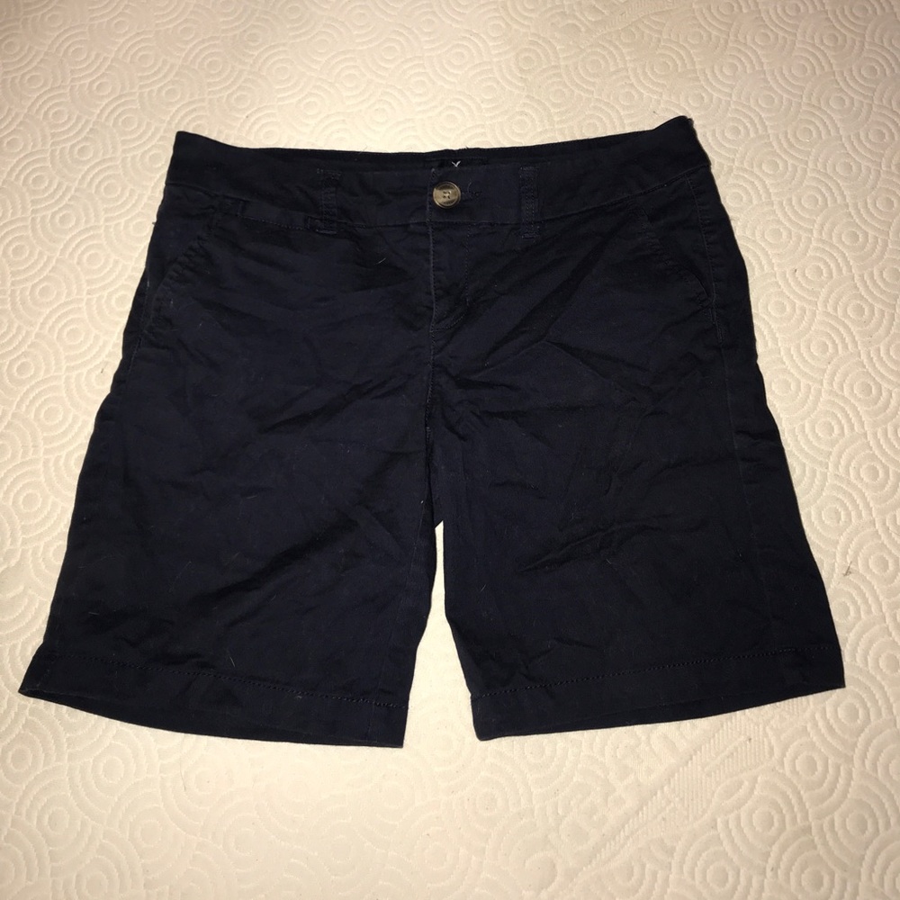 Navy blue Bermuda shorts size 4