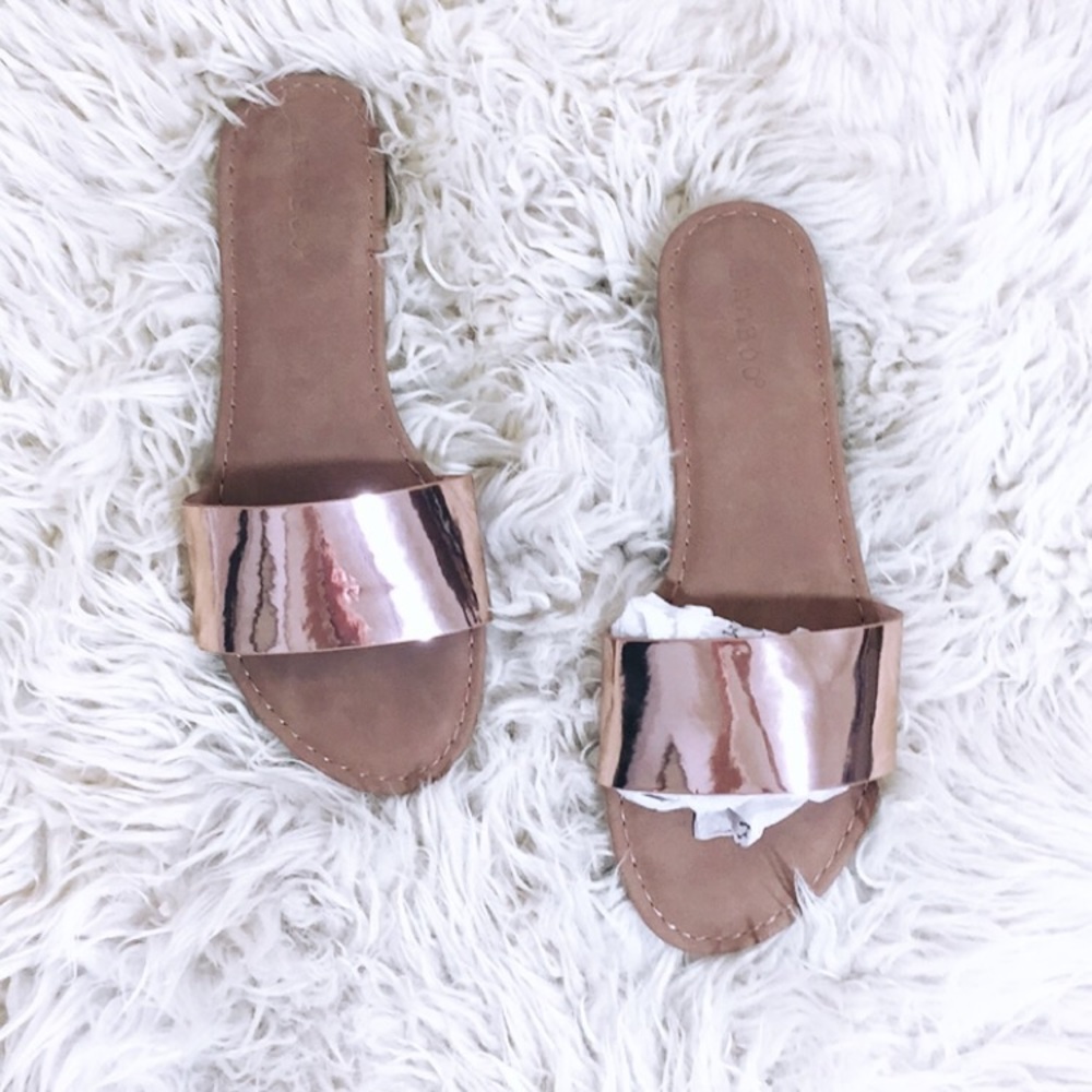 Rose Gold Slip-On