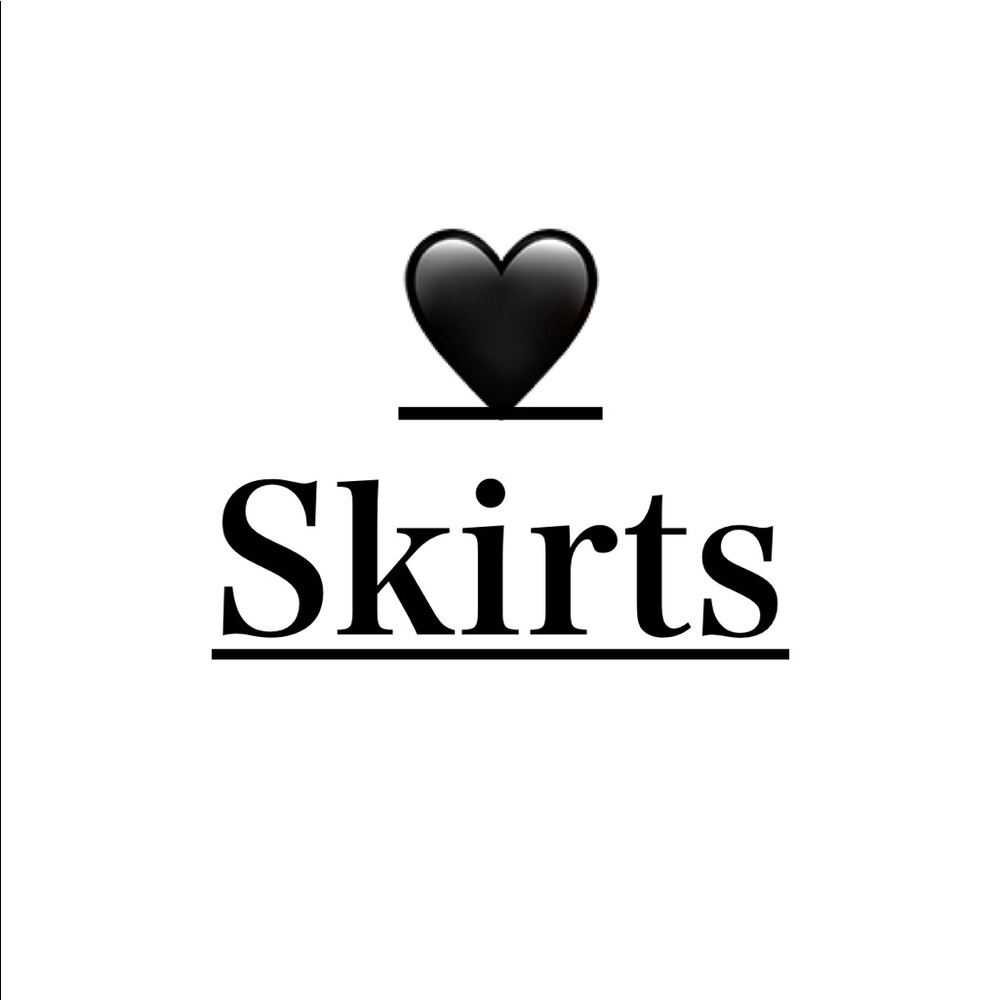 All skirts below