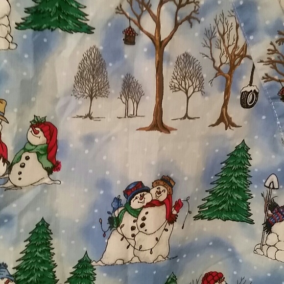 Scrubs top Christmas - Picture 7 of 8