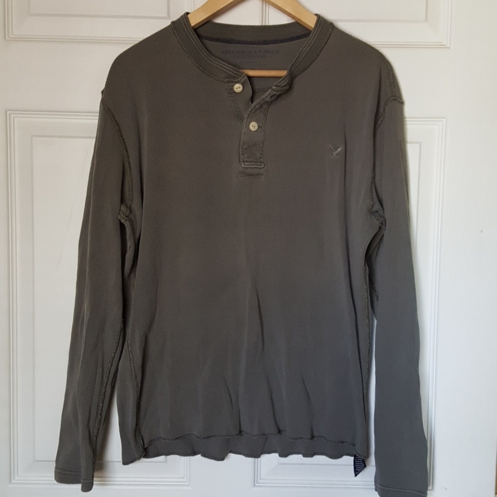 Mens AE Outfitters Long Sleeve Shirt