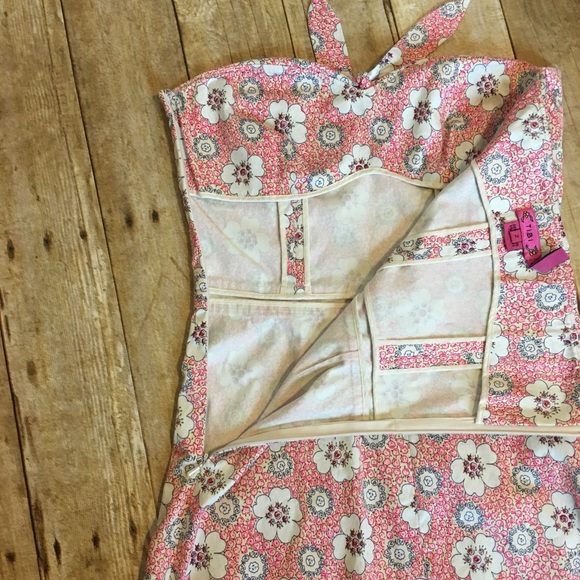 Tibi strapless floral print dress size 2 - Picture 7 of 8