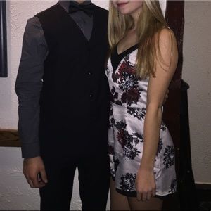 Missguided Satin Romper ❤️