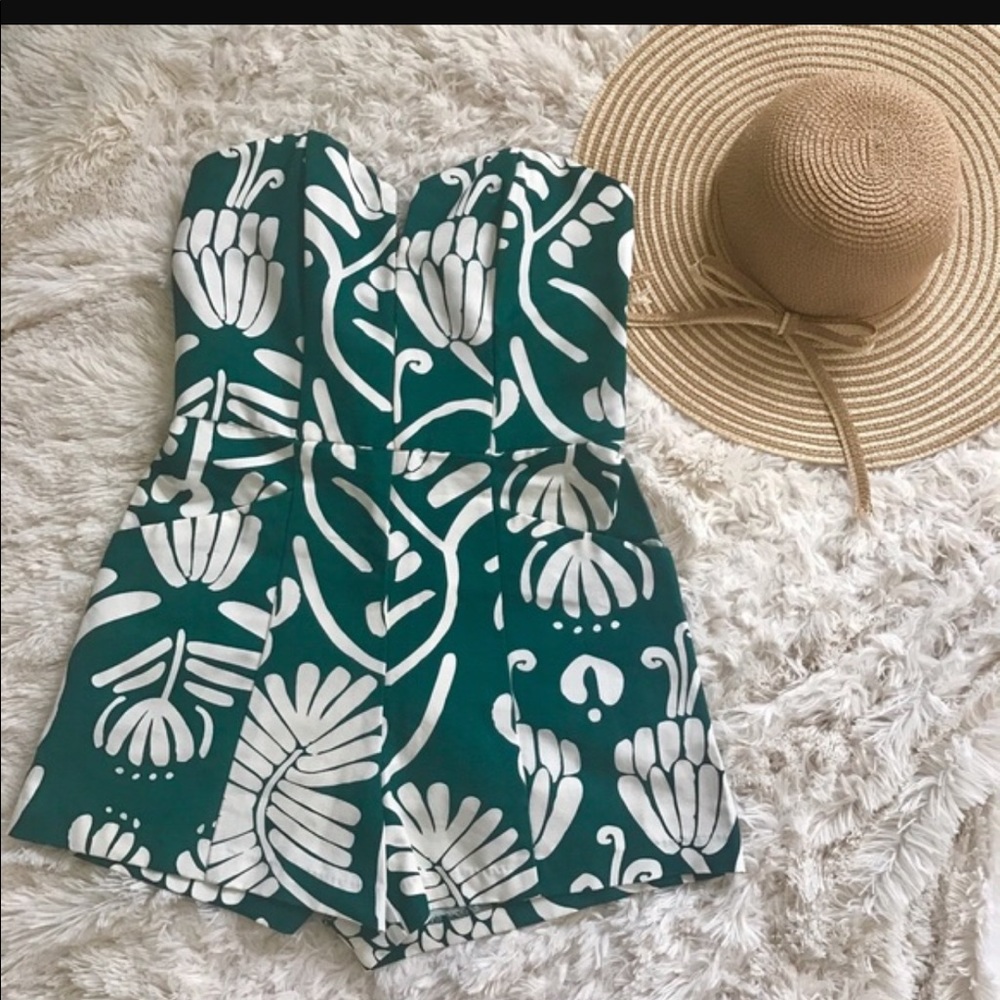 HM exclusive conscious line green Romper
