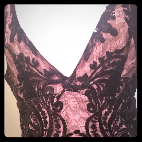 Host Pick FREE PEOPLE New Cocktail Dress Sz 6 - Picture 3 of 8