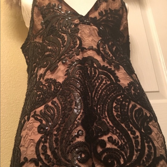 Host Pick FREE PEOPLE New Cocktail Dress Sz 6 - Picture 5 of 8