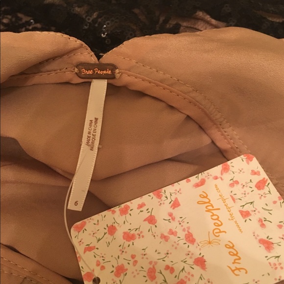 Host Pick FREE PEOPLE New Cocktail Dress Sz 6 - Picture 7 of 8