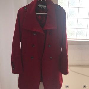 Guess RED Utilitarian Trench double breasted Coat