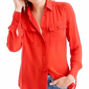 NEW - Blythe top in silk georgette - Size 4